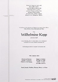 Wilhelmine Kopp